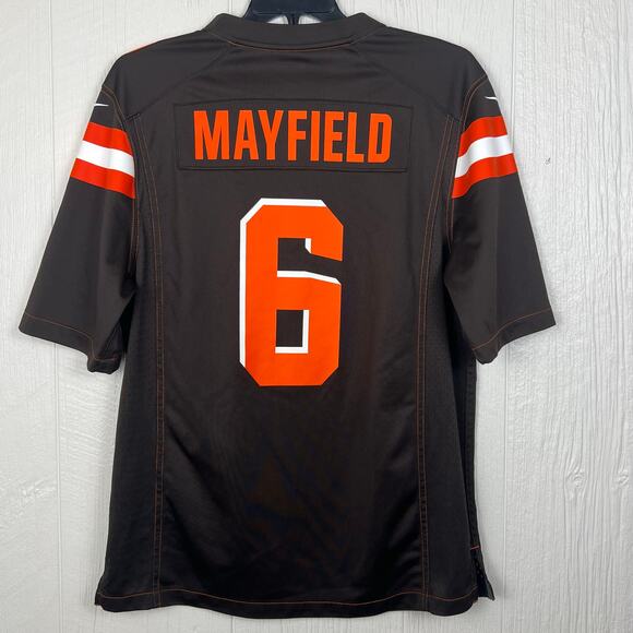 Nike Cleveland Browns Baker Mayfield Jersey men’s size Large #6 On Field - Picture 2 of 8